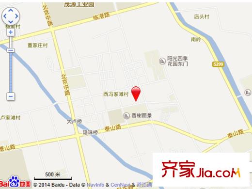 珠山名苑二期交通坐標(biāo)圖