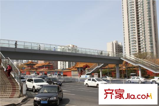 青實櫻花郡周邊天橋