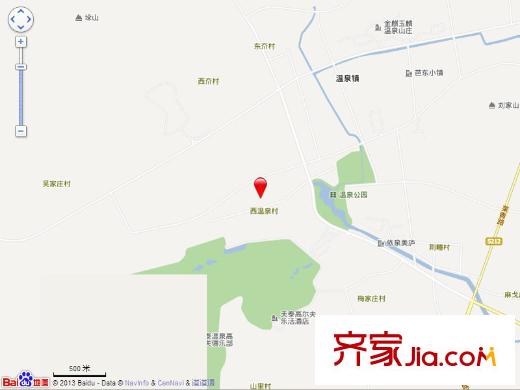 青建橄欖樹交通圖區(qū)域