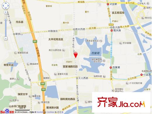 百家湖維也納城交通圖