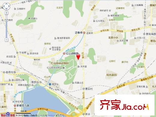御林山莊交通圖