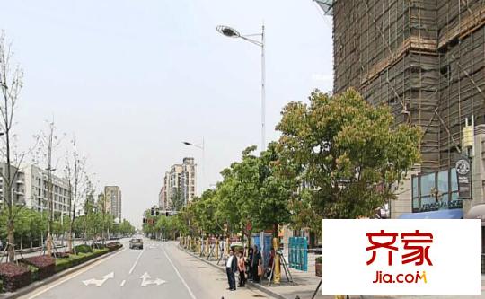 萊蒙水榭春天外景圖