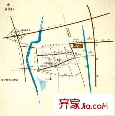 青山灣交通圖