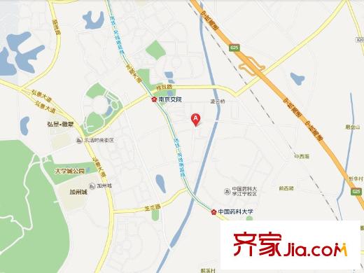 文鼎雅苑交通圖