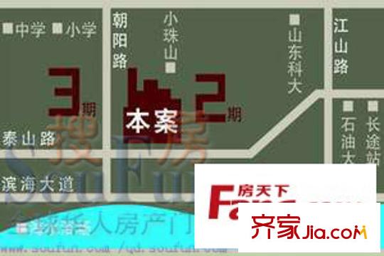 觀海華庭交通圖