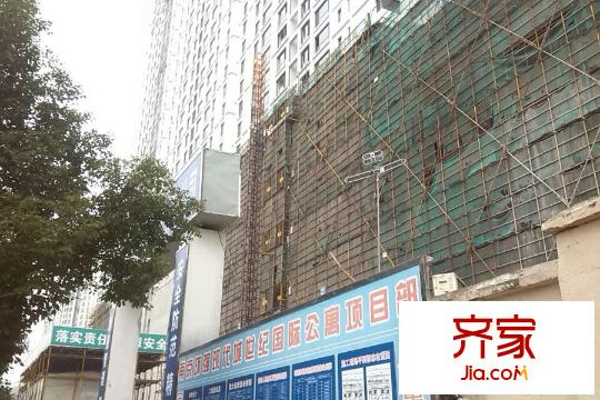 21世紀(jì)百家湖1號(hào)項(xiàng)目工地實(shí)景（2015-3-19）