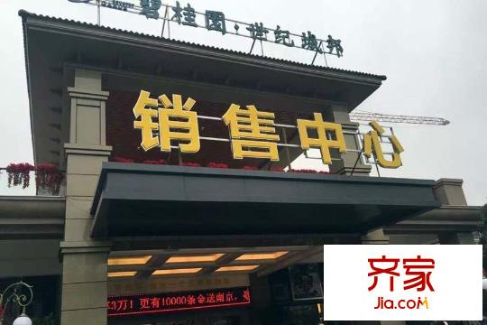 碧桂園世紀城邦項目銷售中心近景（2015-11-09）