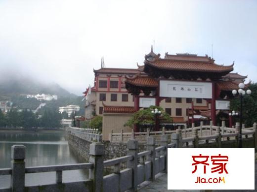 龍珠山莊外景圖