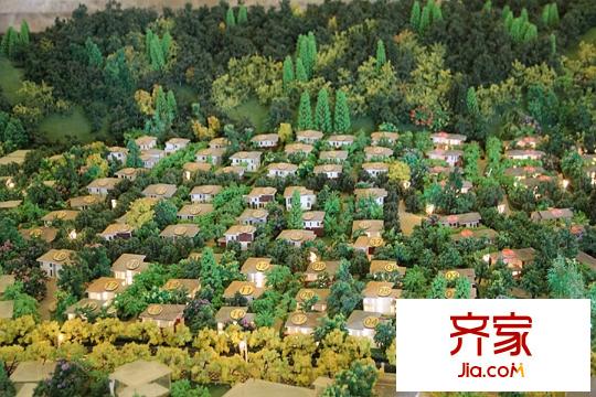 世外邊城沙盤圖實景(2015-03-26)