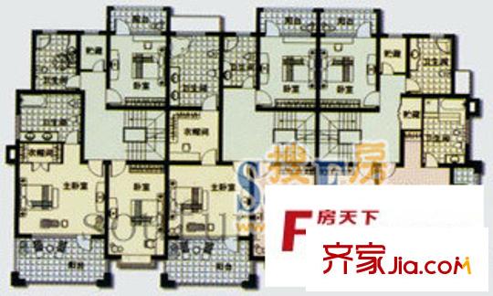 東湖麗島別墅戶型圖東湖麗島 3室2廳1衛(wèi)1廚