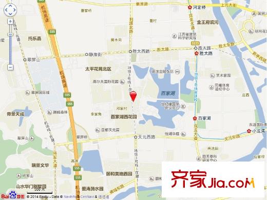 百家湖花園印象威尼斯交通圖