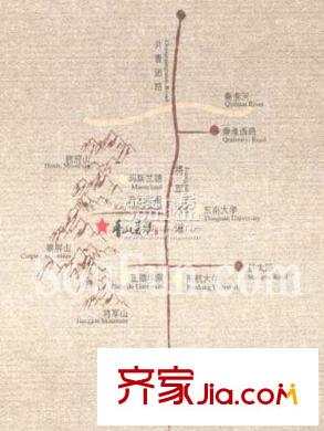 香山美墅別墅交通圖