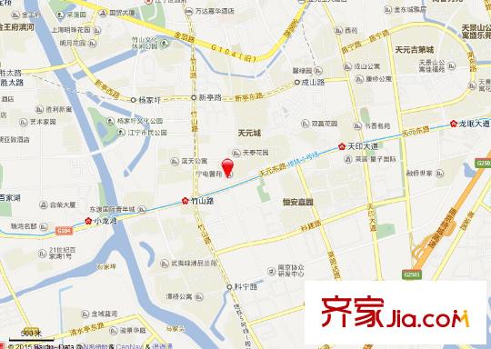 科苑公寓交通圖