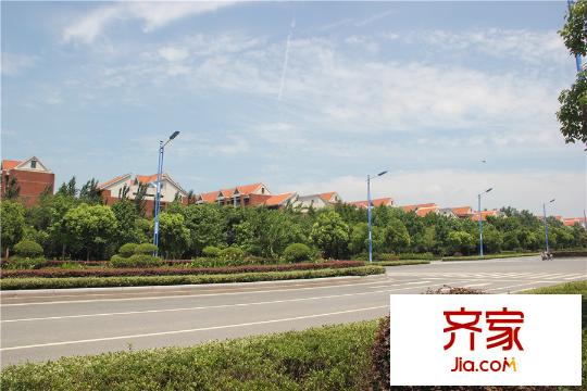 武夷名仕園樓盤門口干道（2015-9-14）