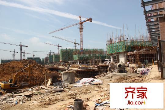 武夷名仕園一期在建實(shí)景（2015-9-14）