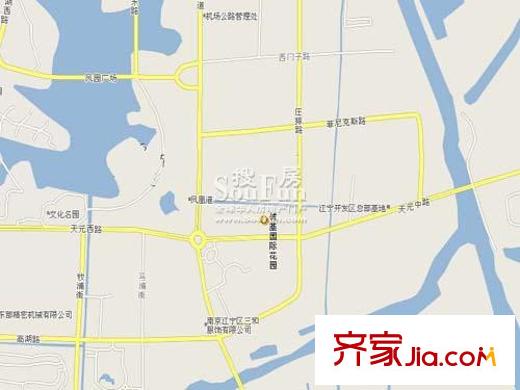 誠(chéng)基百家湖小公館交通圖
