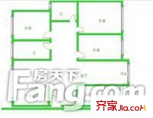 湖東音樂苑戶型圖戶型圖 4室 4室2廳2衛(wèi)1廚