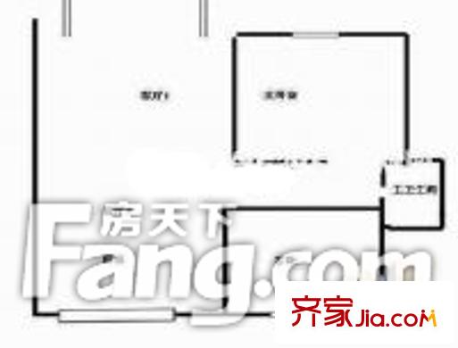 湖東音樂苑戶型圖戶型圖2室 2室2廳1衛(wèi)1廚