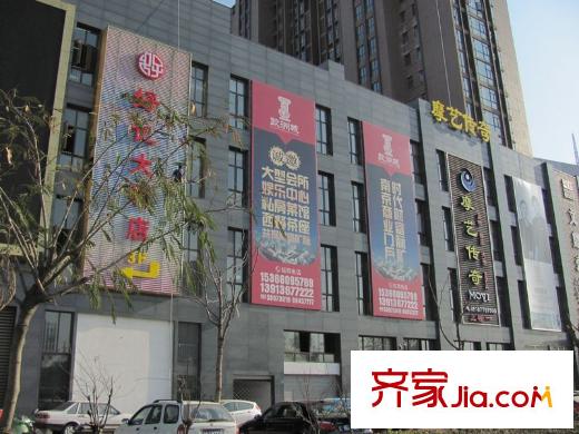 棲庭配套圖項目南300米商業(yè)街（2011.12）