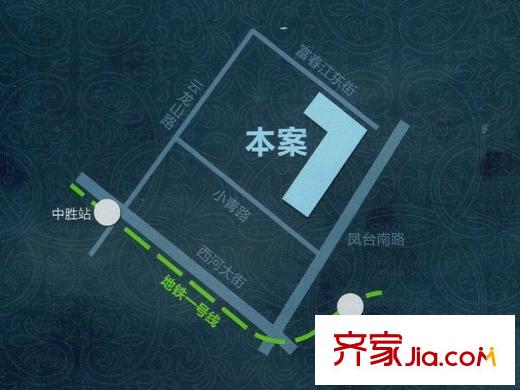 鐘鼎雅居交通圖項(xiàng)目區(qū)位圖