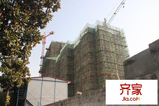 鐘鼎雅居實(shí)景圖3-4號(hào)樓施工（2012-11-8）