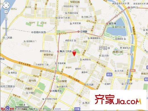 繽紛家園交通圖