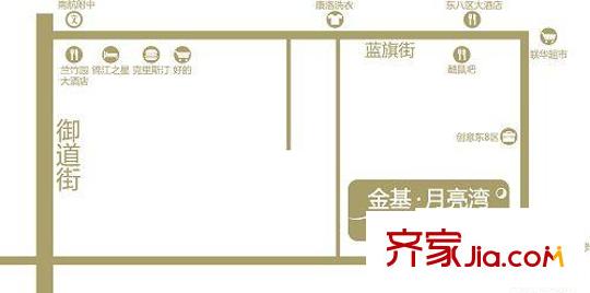 金基月亮灣交通圖交通配套