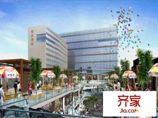 匯金九龍商業(yè)街外景圖