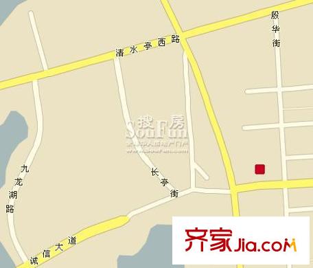 匯金九龍商業(yè)街交通圖