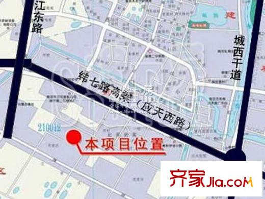 橫塘西苑交通圖