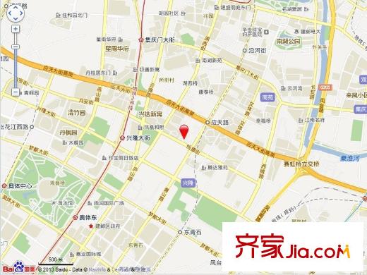 橫塘西苑交通圖