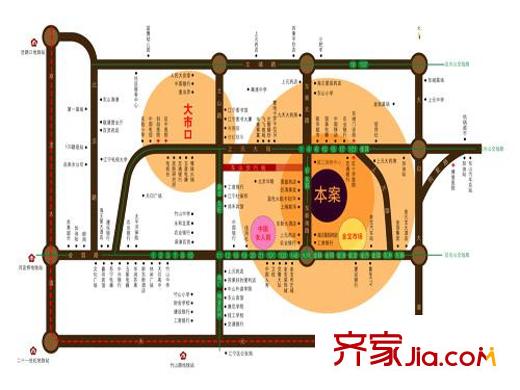 螞蟻工坊交通圖區(qū)位圖