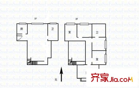 千花溪戶型圖戶型圖 4室 4室2廳3衛(wèi)1廚