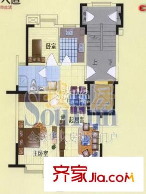第七大道戶型圖戶型圖 2室 2室2廳1衛(wèi)1廚