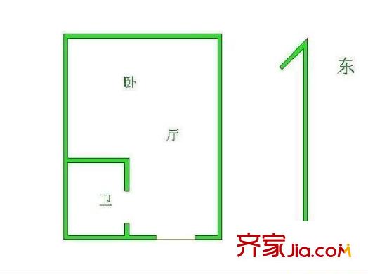 商苑新村戶型圖戶型圖 1室 1室1廳1衛(wèi)1廚