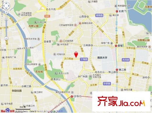 劍閣路小區(qū)交通圖