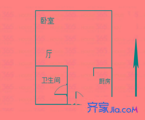 麗晶國際戶型圖戶型圖1室 1室1廳1衛(wèi)1廚