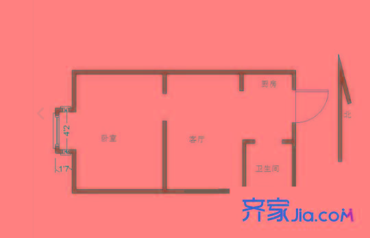麗晶國際戶型圖戶型圖1室 1室1廳1衛(wèi)1廚