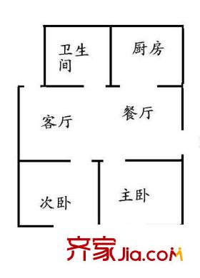 銀輪花園戶型圖戶型圖 2室 