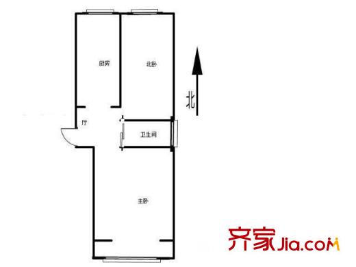 沿河一村戶型圖戶型圖2室 2室1廳1衛(wèi)1廚