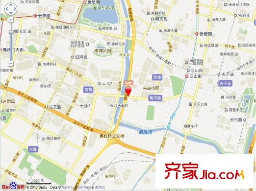 沿河一村交通圖