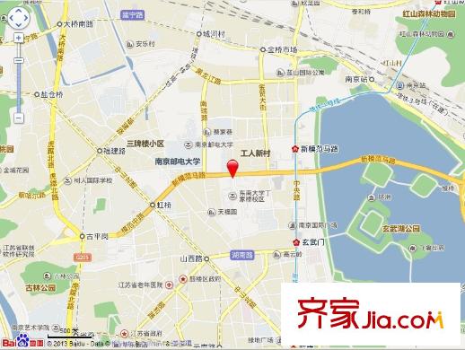 青石村交通圖