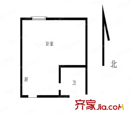 西祠胡同戶型圖戶型圖 1室 1室1衛(wèi)
