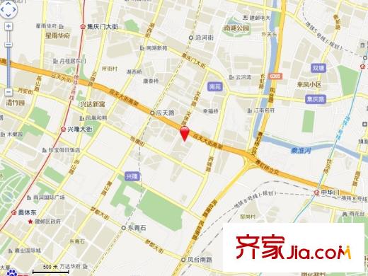 新百花園交通圖