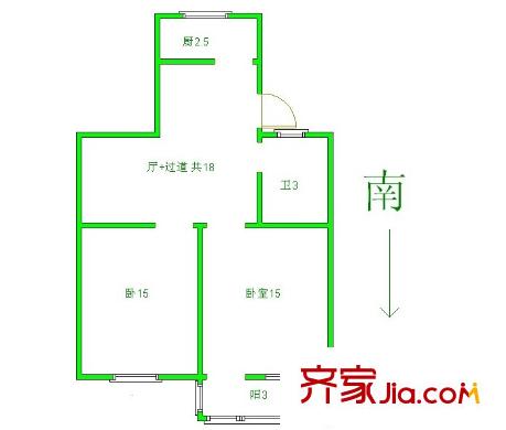 晚市小區(qū)戶(hù)型圖戶(hù)型圖 2室 2室1廳1衛(wèi)1廚