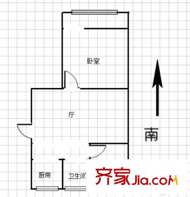 晚市小區(qū)戶(hù)型圖戶(hù)型圖 2室 2室1廳1衛(wèi)1廚