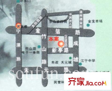 廣興花園交通圖