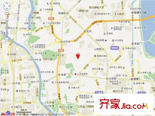 寧夏路住宅交通圖