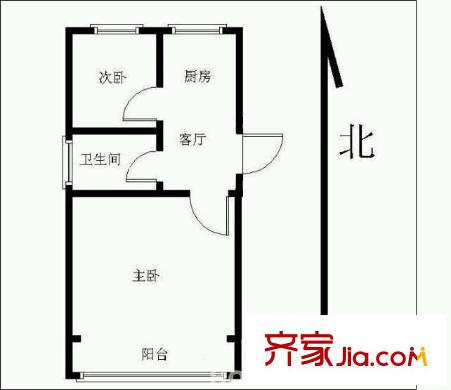 沿河四村戶型圖戶型圖2室 2室1廳1衛(wèi)
