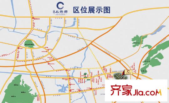 上善居交通圖區(qū)位圖
